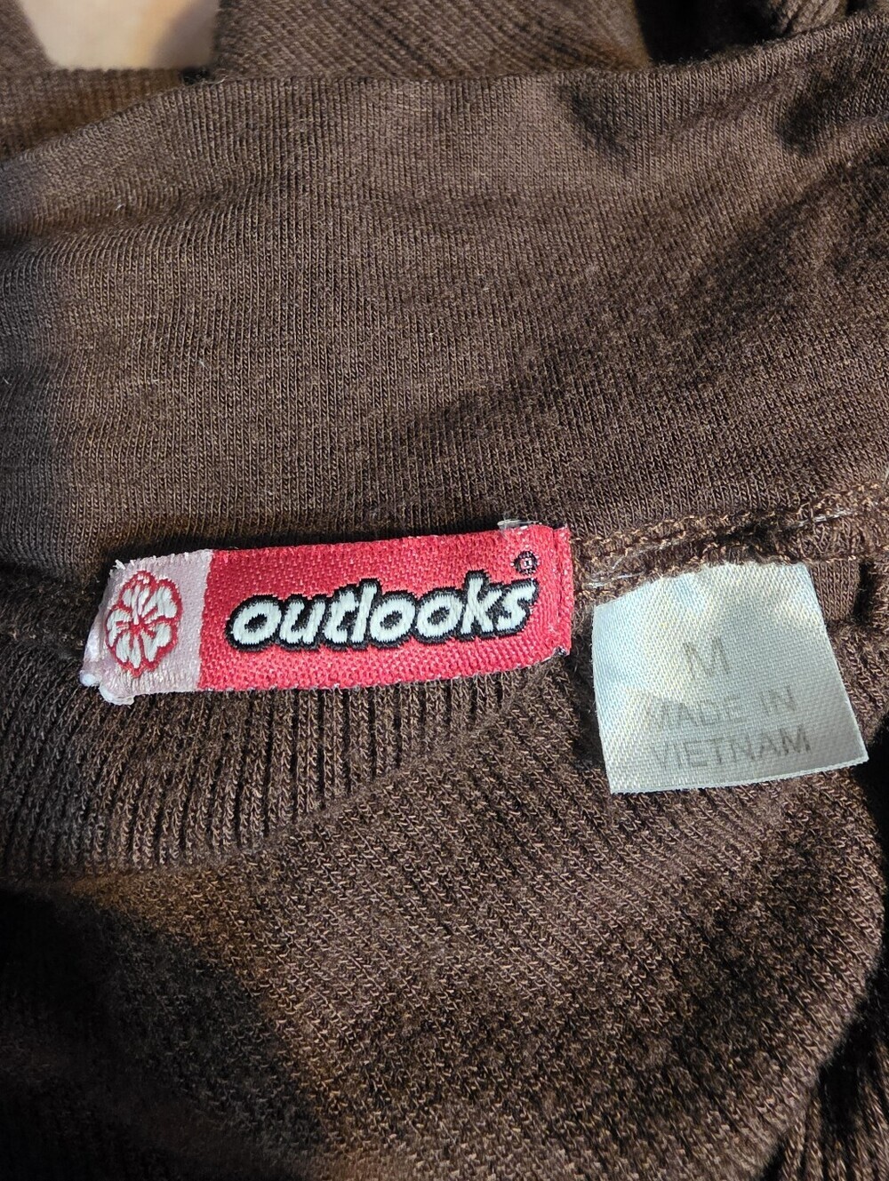 Y2K Outlooks 3/4 Sleeve Ruched Shirt- M - Picture 2 of 9